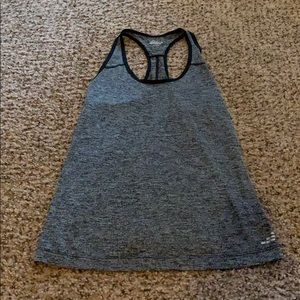 Gray and Black BCG Work Out Tank - S